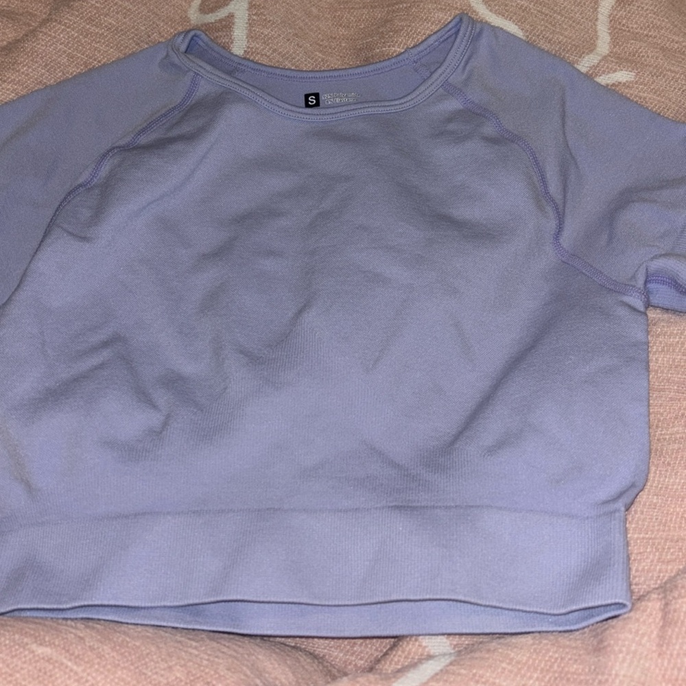 Cute Purple Cropped Top